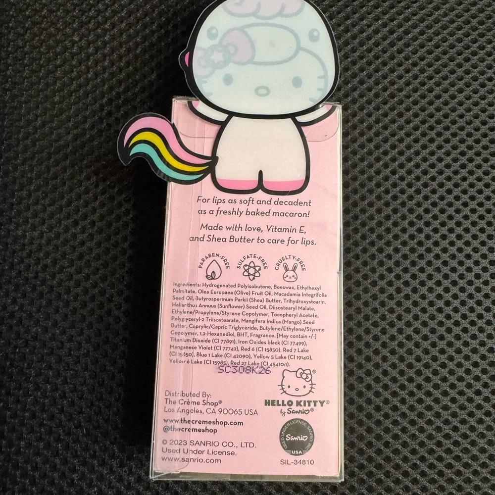 The Cream shop+Hello Kitty Macaron Lip Balm Sweet Sprinkles